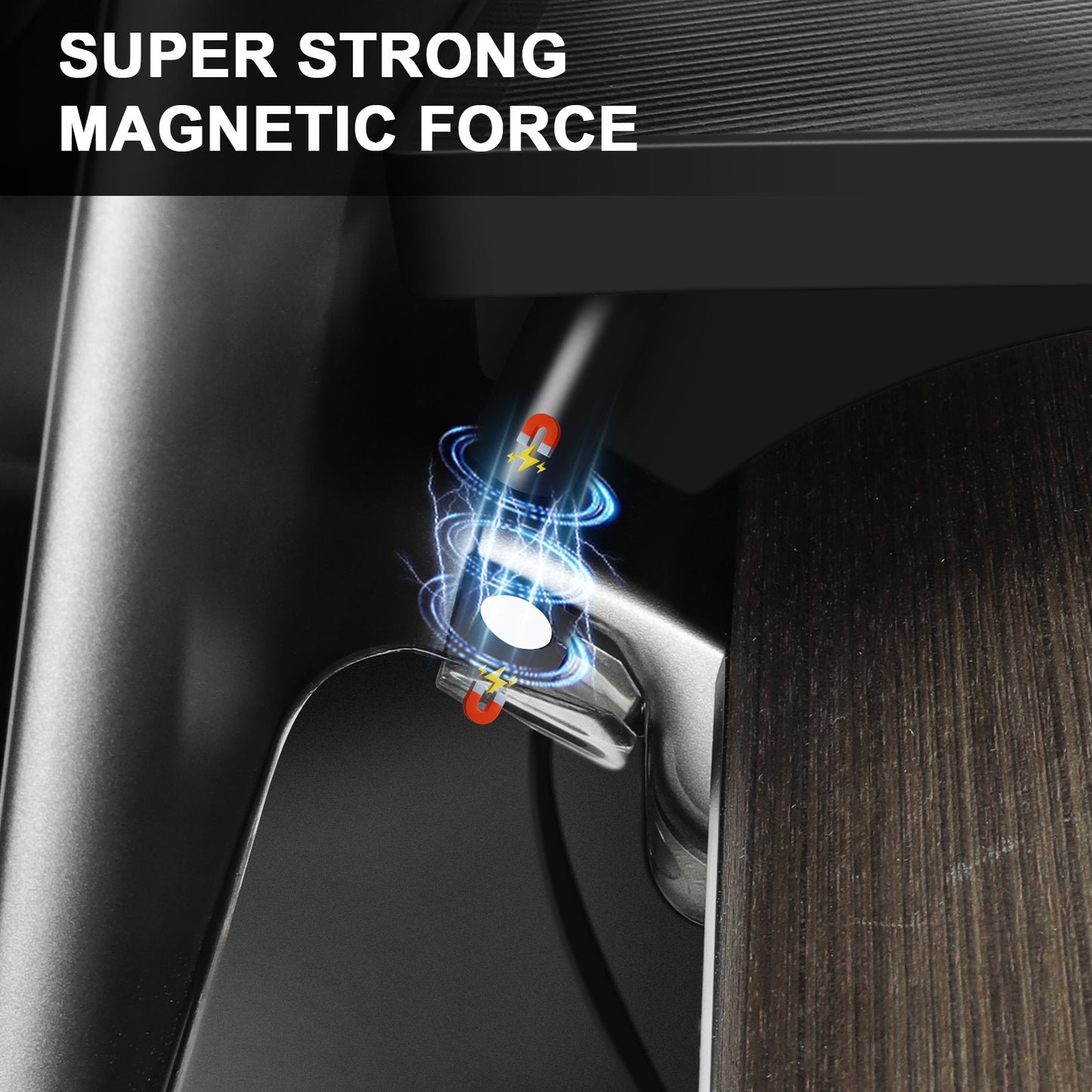 Magnetic Under Screen Storage Box for 2017-2023 Tesla Model 3 Y Accessories