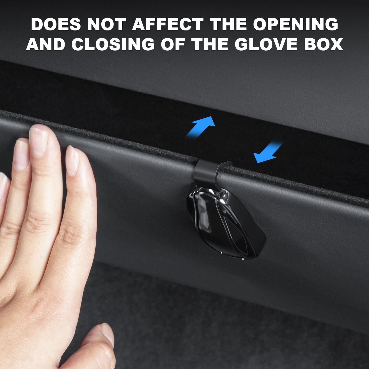 2PCS Glove Box Hook for 2024-2025 New Tesla Model 3 Highland and 2025 New Model Y Juniper (Launch Series) Interior Accessories