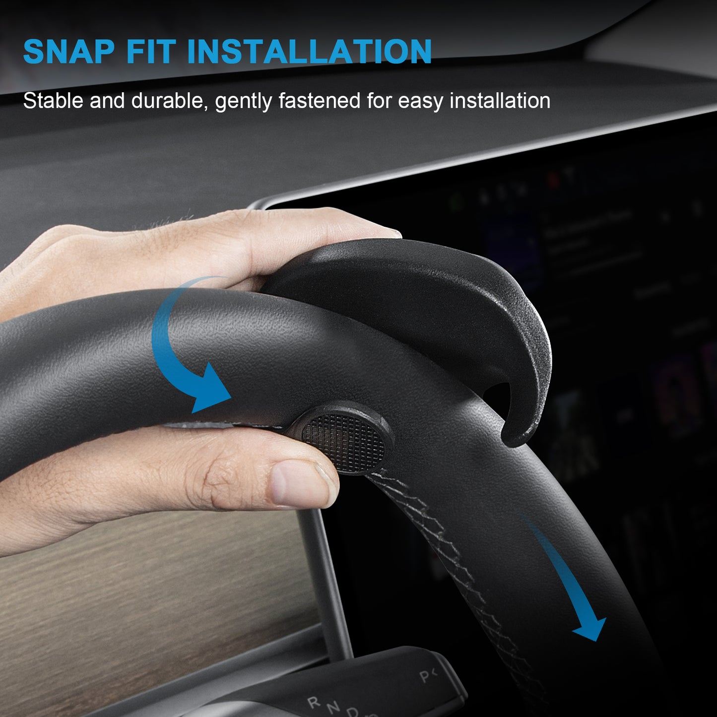 Steering Wheel Counter weight Ring for Tesla Model 3 /Y or Model S/X