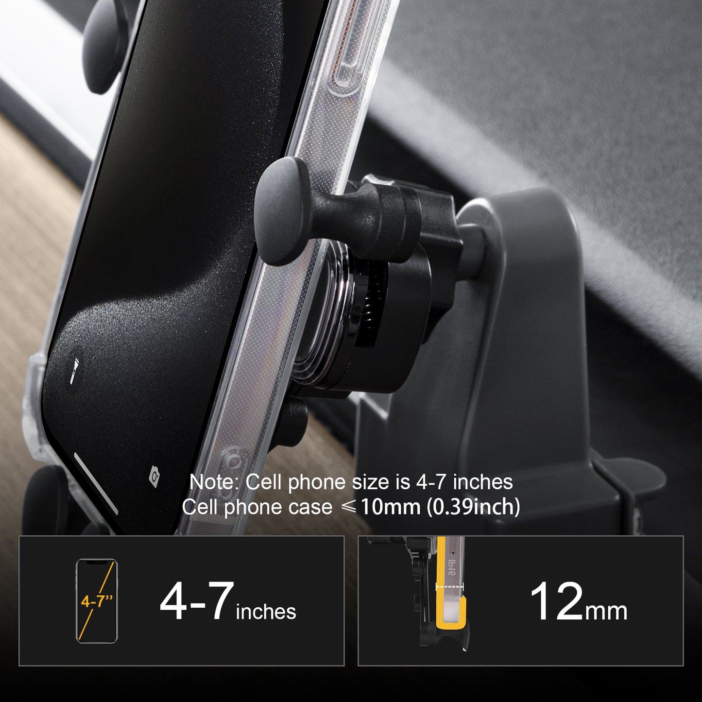 Upgraded Gravity Phone Mount for 2017-2023 Tesla Model 3 Y Accessories