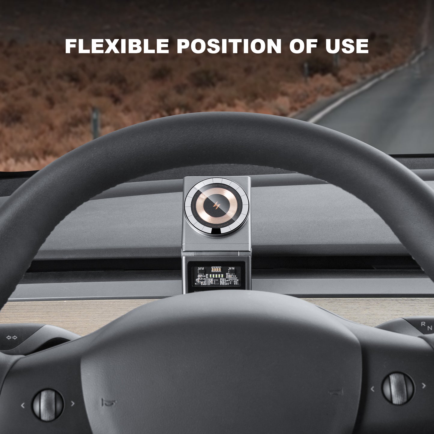 MagSafe Car phone Mount Holder for 2017-2023 Tesla Model 3&2021-2025 Model Y Accessories