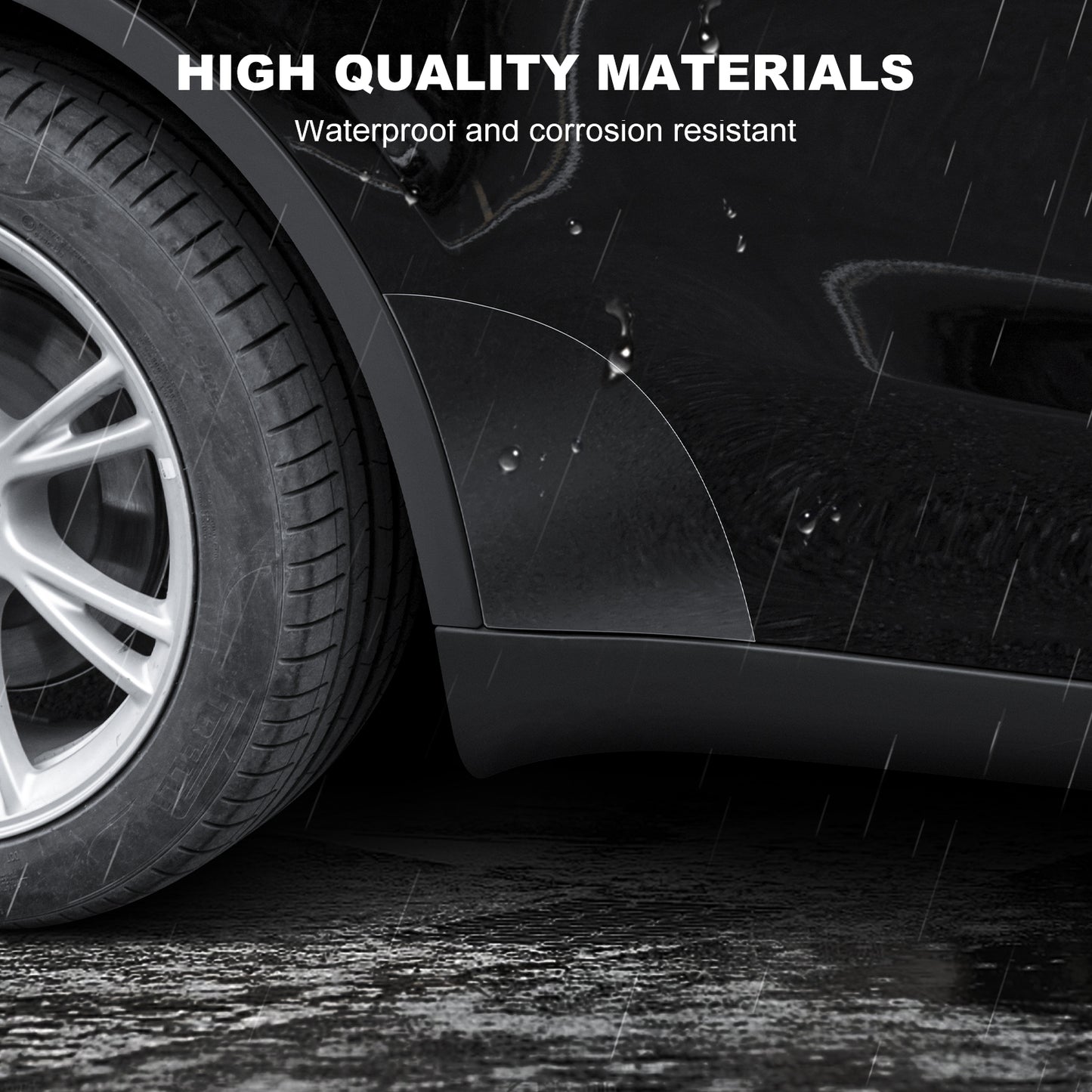 Clear Paint Protective Film Compatible with 2021-2025 Tesla Model Y Accessories