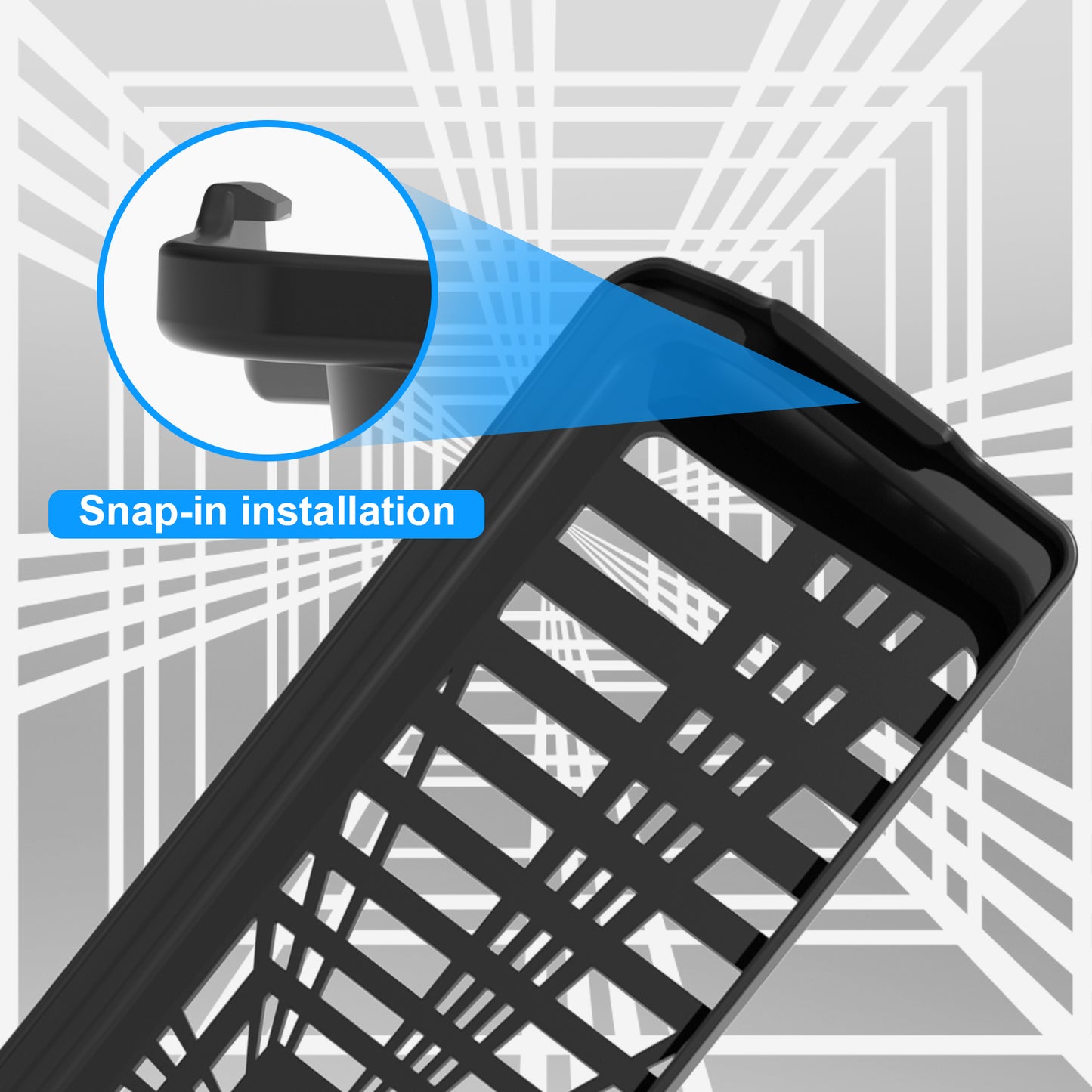 2PCS Backseat Air Vent Cover for Tesla Model Y 2024-2021 Accessories(2024 Model Y made in German factories don't fit)