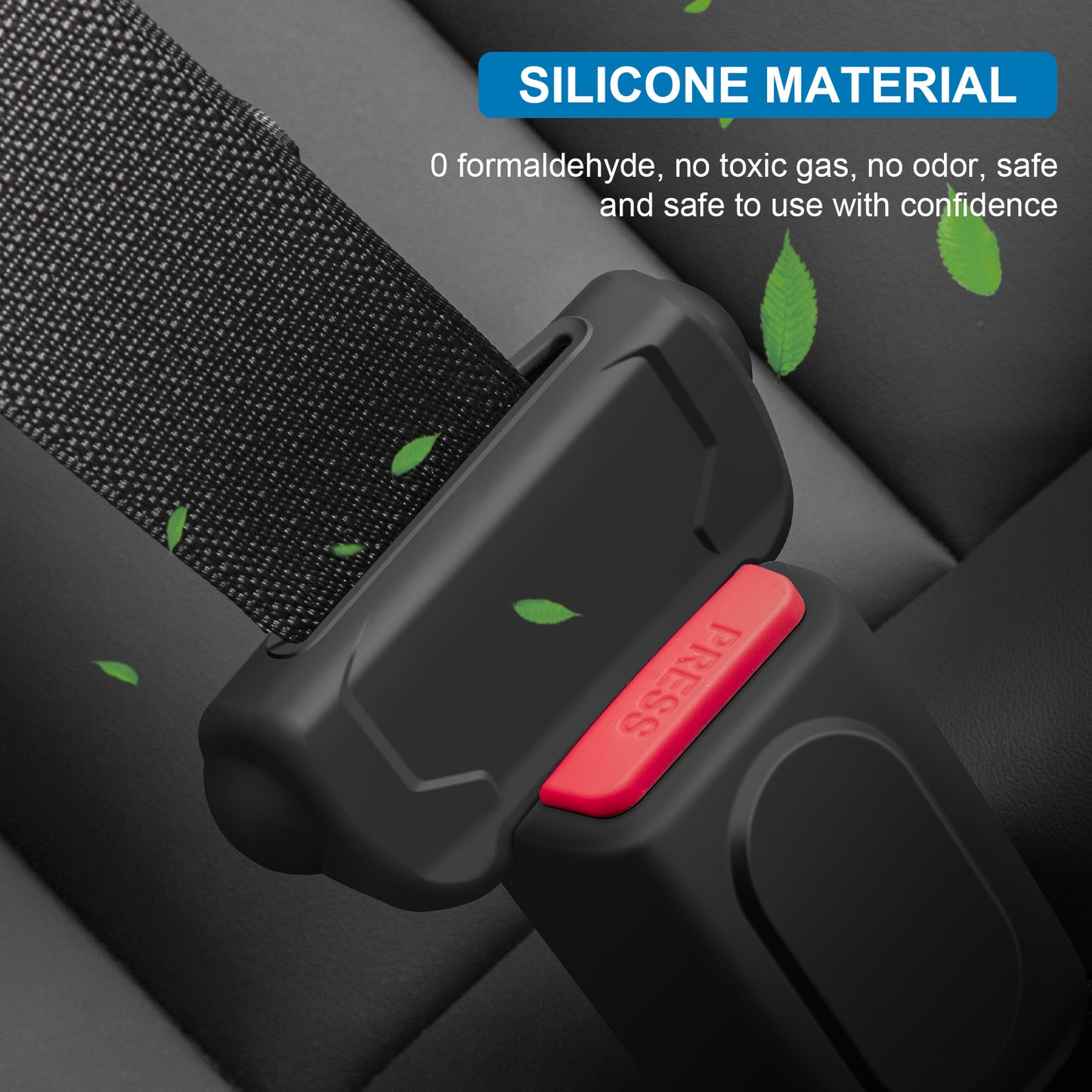 Seat Belt Extender Extension Pads for 2017-2025 Tesla Model 3 and Model Y Accessories