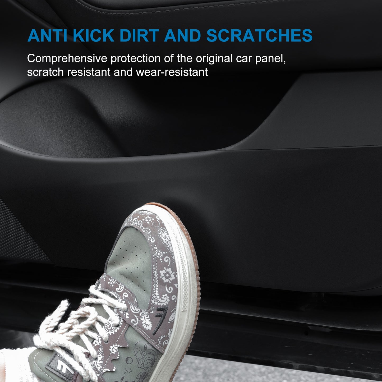 Car Door Anti-Kick Mat for 2021-2025 Model Y Accessories
