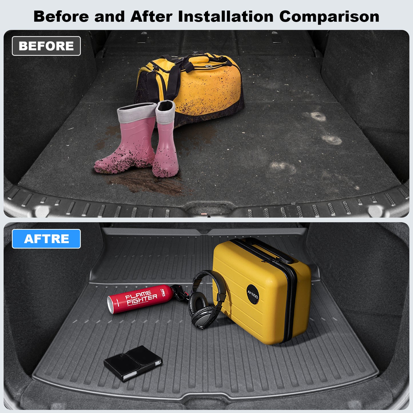 Trunk Mat Rear Cargo Liner Custom Fit Tesla New Model Y Juniper 2025-2026 Accessories