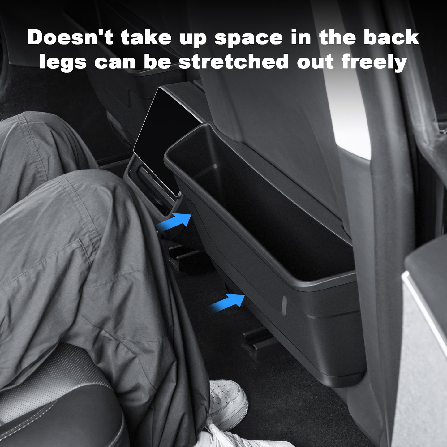 Seat Back Organizer Durable Backseat Trash Can Container for 2024-2025 Tesla Model 3 Highland