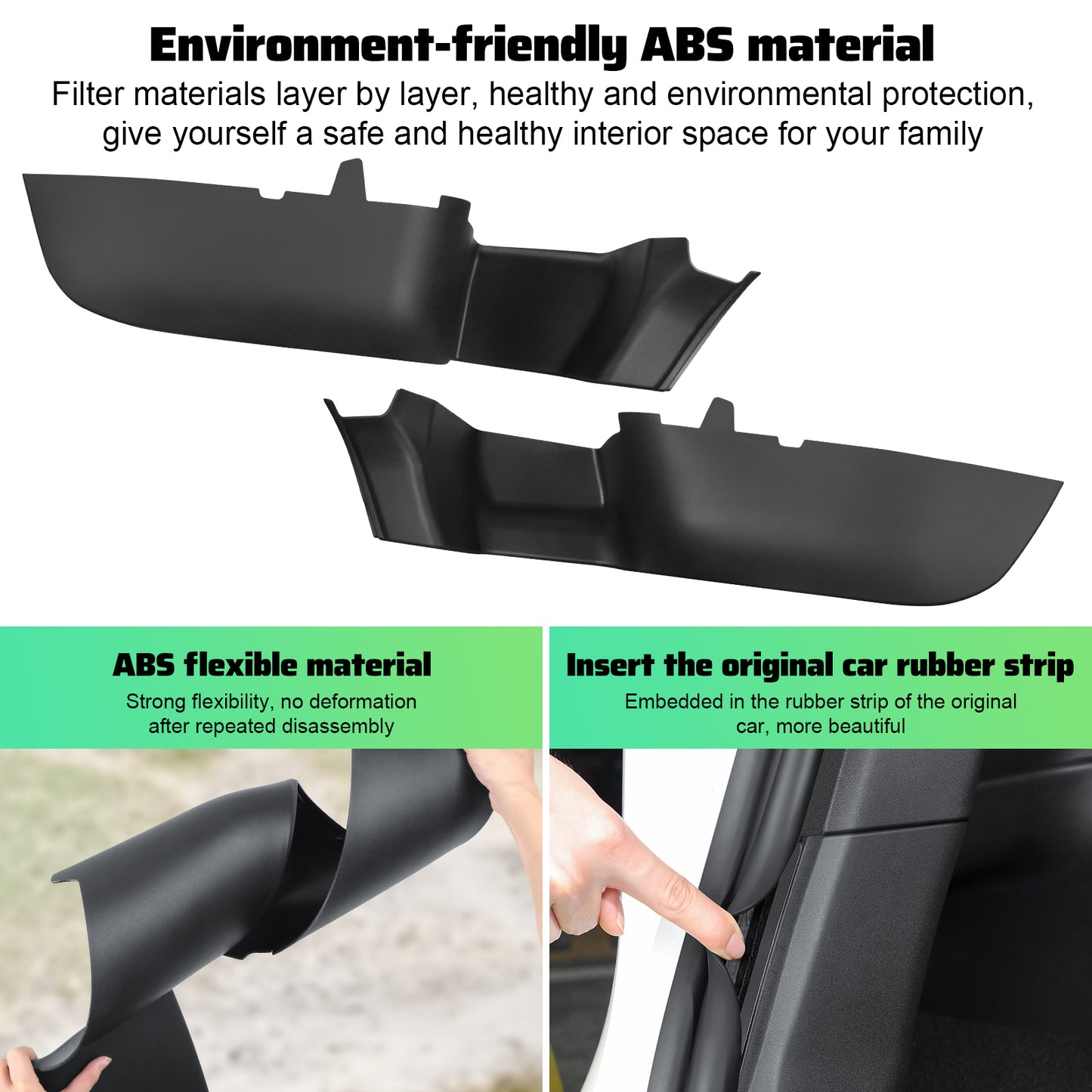 Trunk Side Guards for Tesla Model Y 2021-2025 Accessories