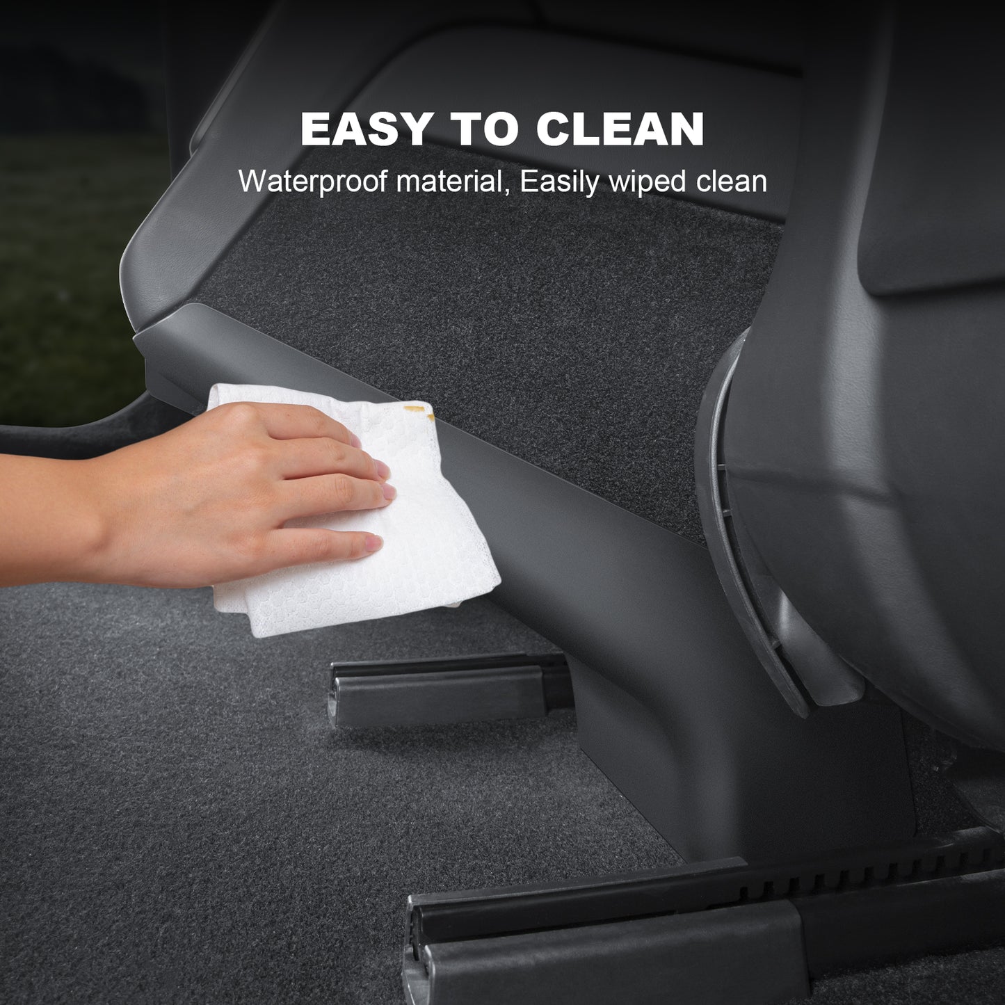 Rear Air Condition Vent Outlet Anti Kick Trim Cover for Tesla 2024 Model 3 Highland Interior Accessories