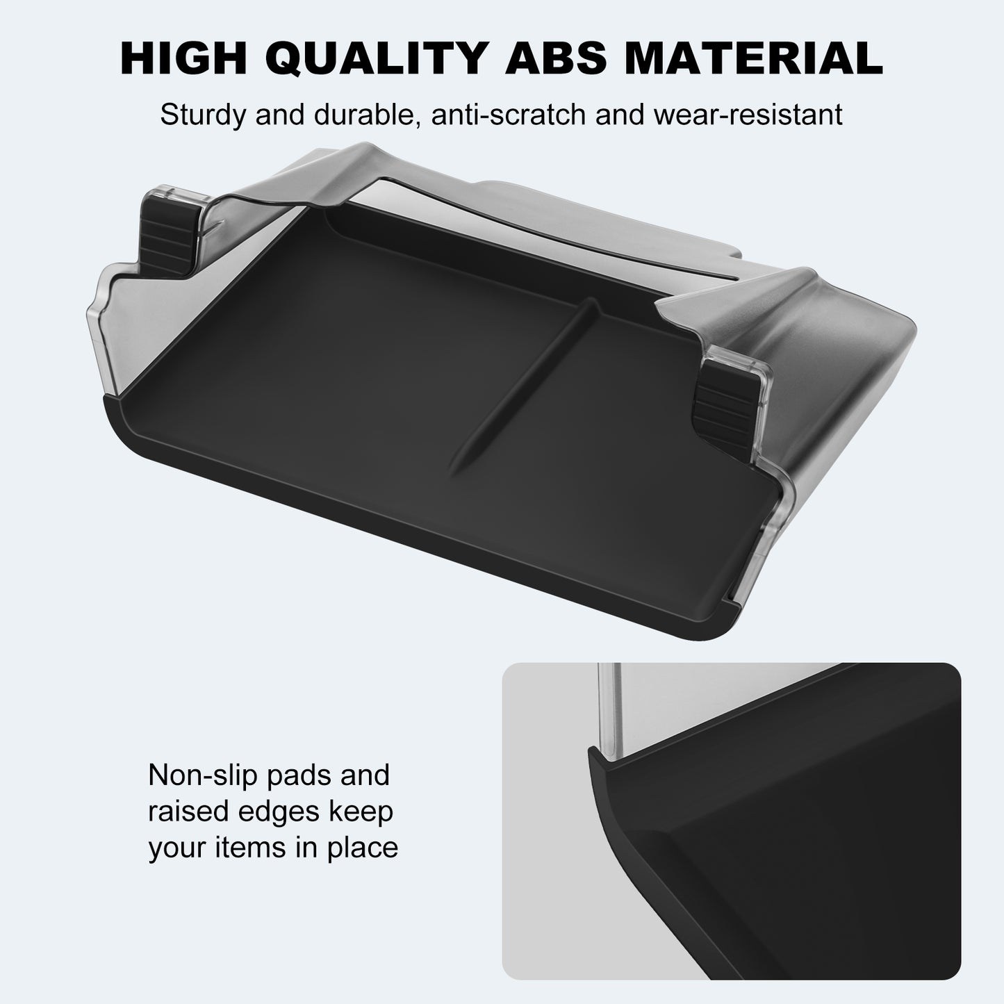Upgrade Under Screen Storage Box for 2024-2025 Tesla Model 3 Highland and 2025 New Model Y Juniper Accessories