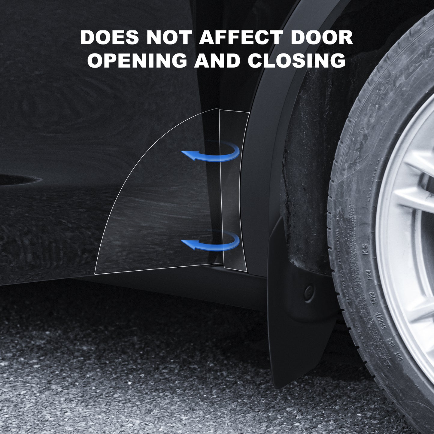 Clear Paint Protective Film Compatible with 2021-2025 Tesla Model Y Accessories