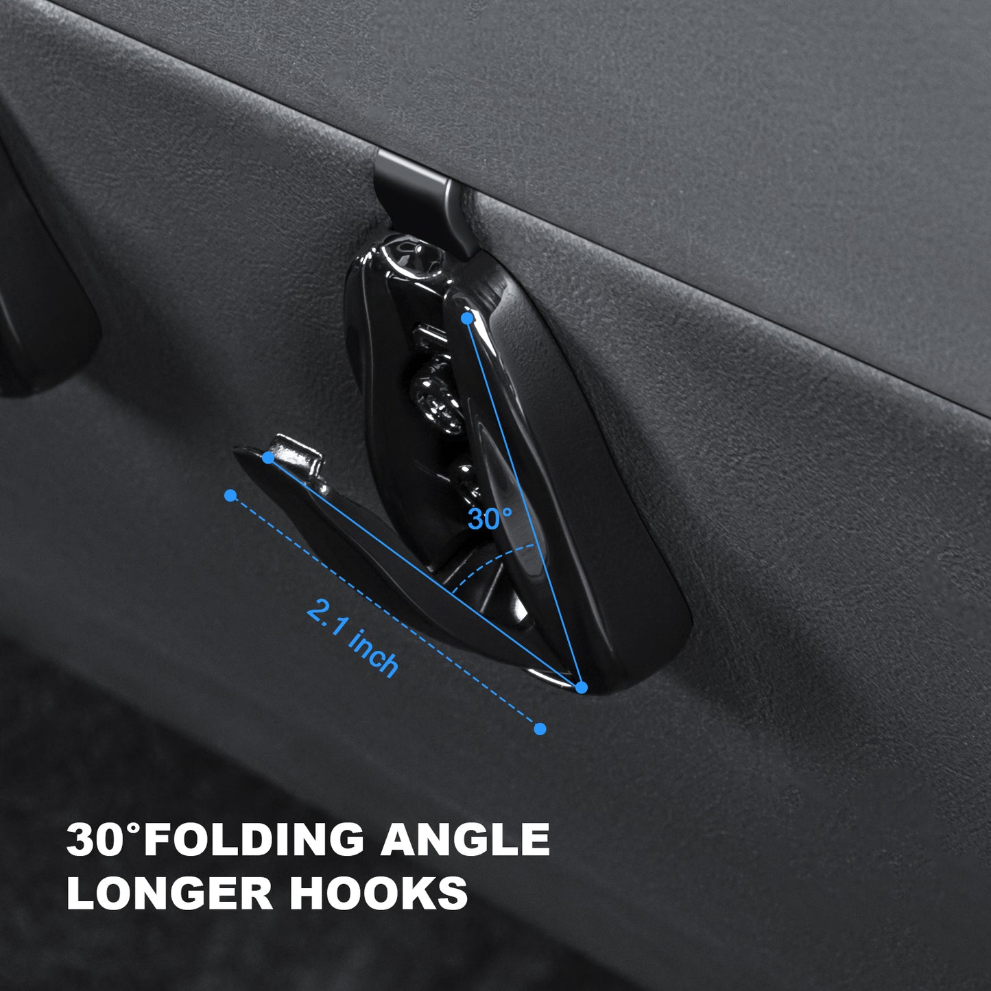 2PCS Glove Box Hook for 2024-2025 New Tesla Model 3 Highland and 2025 New Model Y Juniper (Launch Series) Interior Accessories