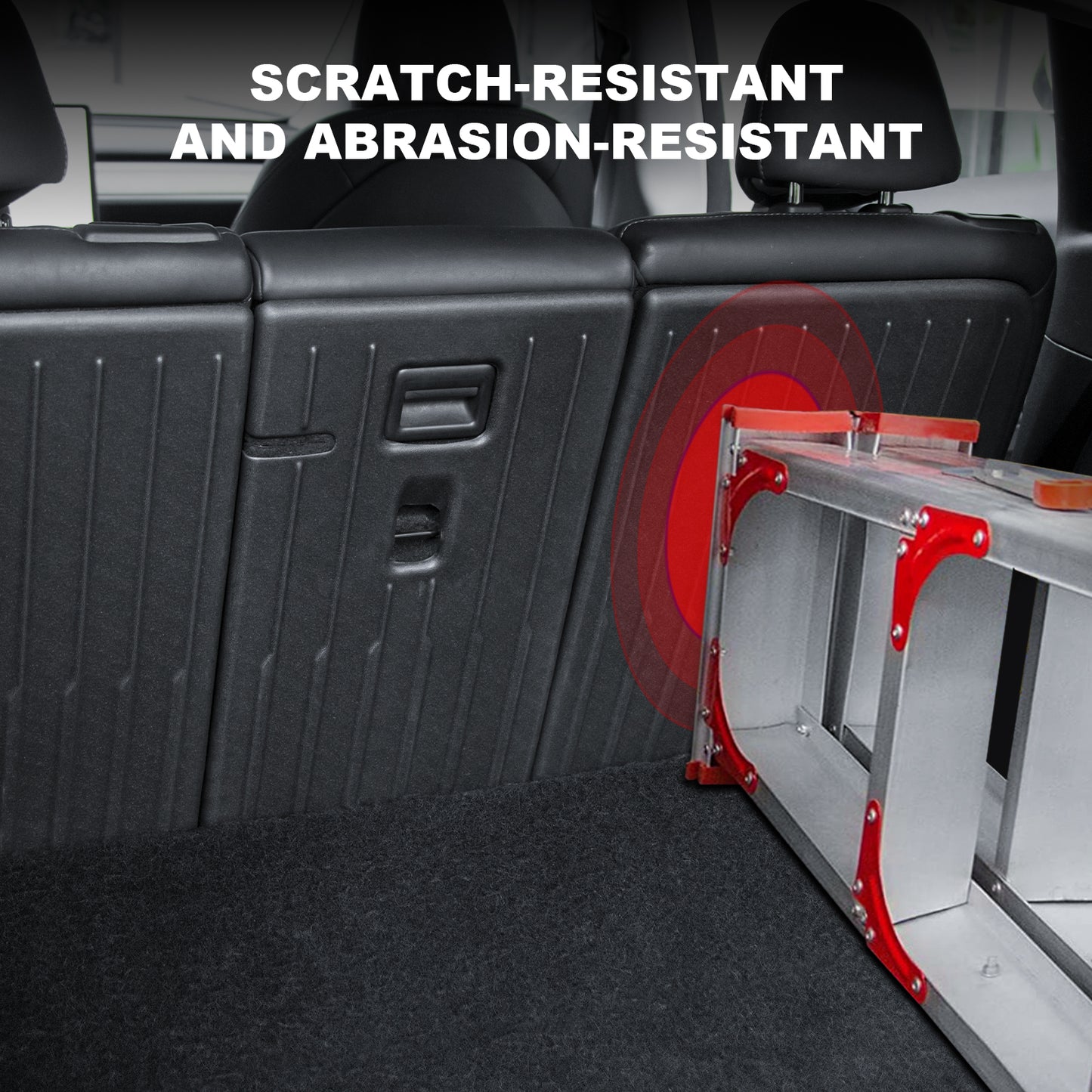 3PCS Rear Seat Back Cover for 2021-2025 Tesla Model Y Accessories