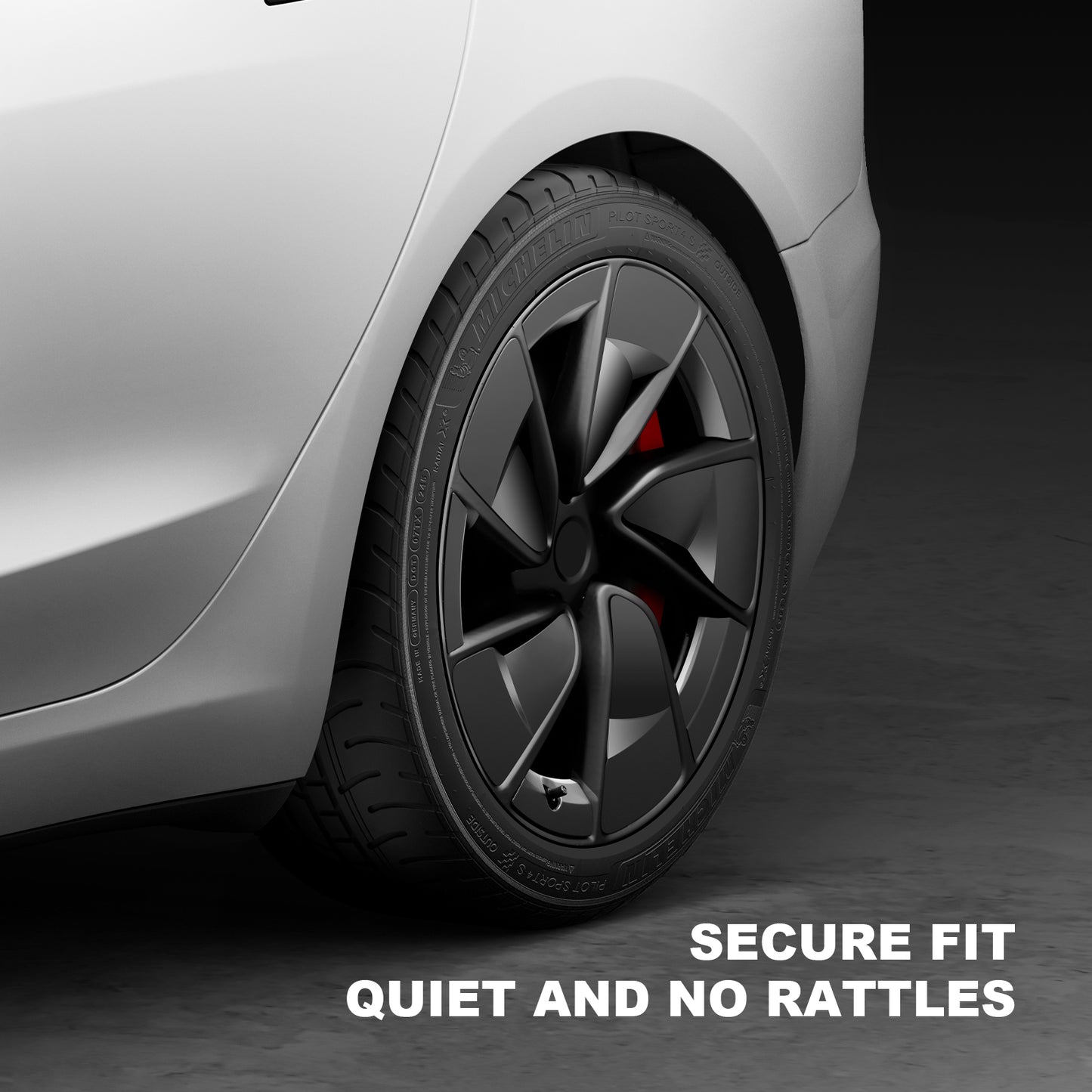 for 2024-2025 New Tesla Model 3 Highland High Performance ABS Wheel Cover Wheel Decoration Hubcaps