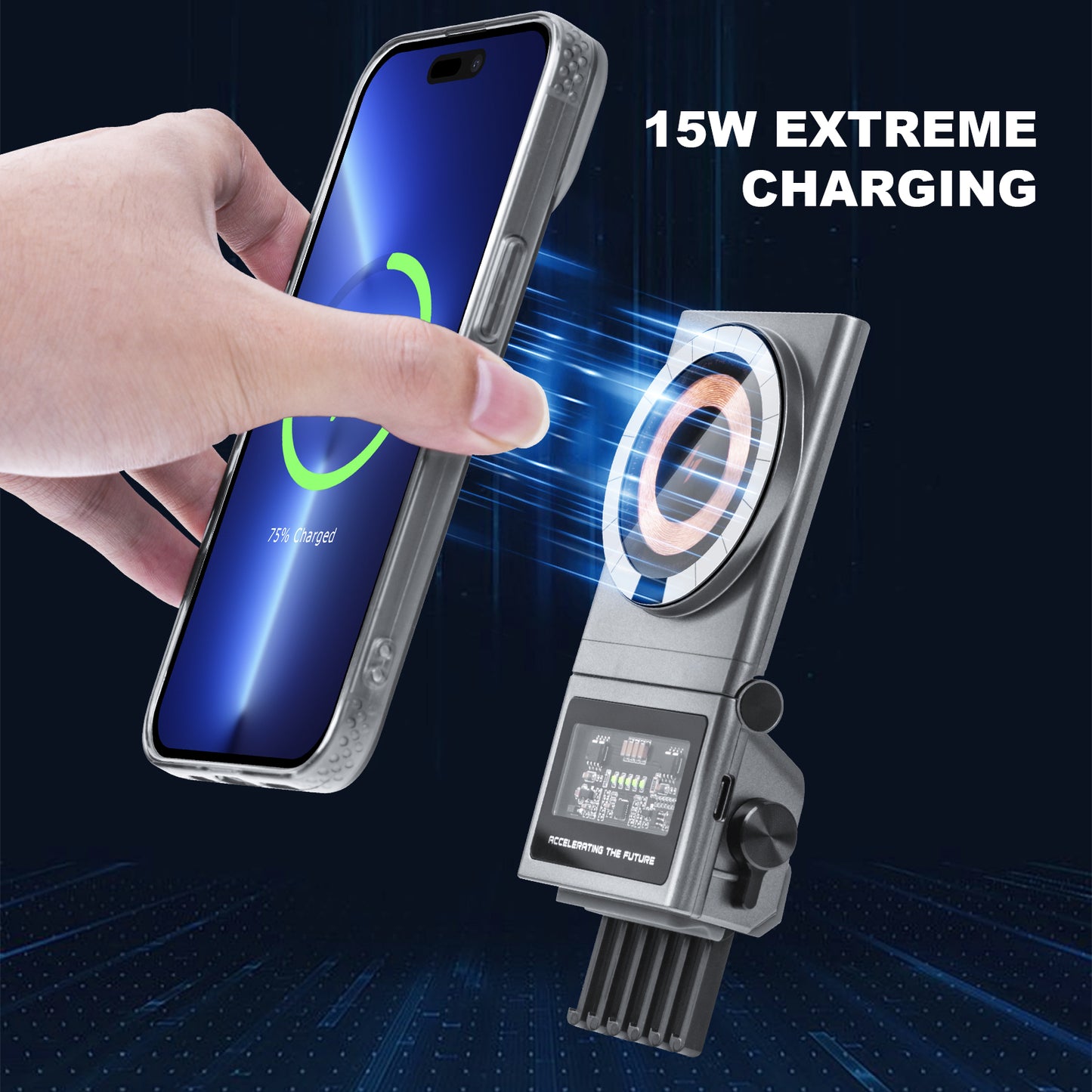 MagSafe Car phone Mount Holder for 2017-2023 Tesla Model 3&2021-2025 Model Y Accessories