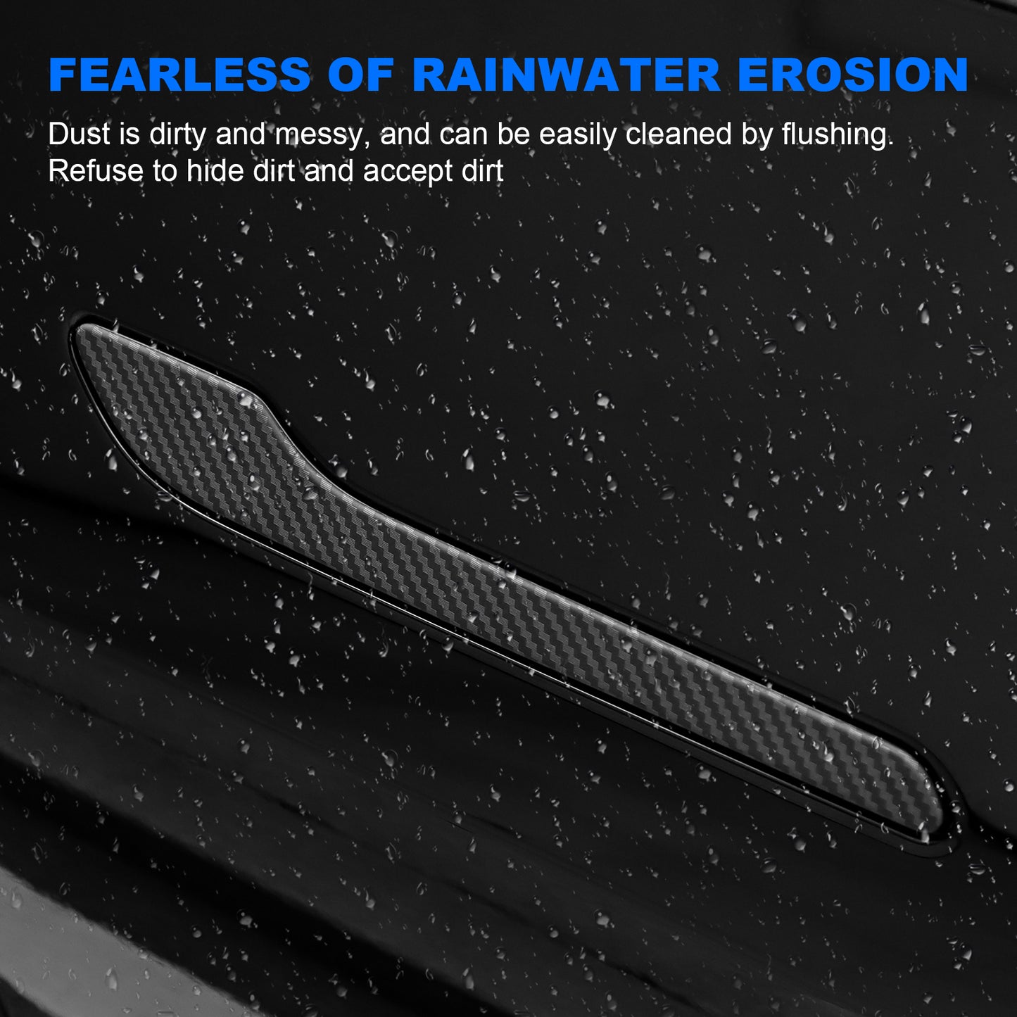 4PCS Door handle sticker for 2017-2026 Tesla Model 3/Y Accessories