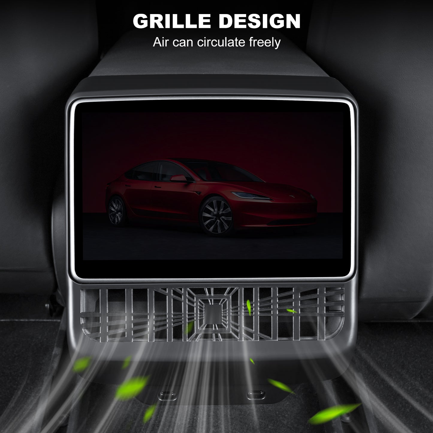 Backseat Air Vents Cover for 2024-2025 Tesla Model 3 Highland and 2025 New Model Y Juniper (Launch Series)Accessories
