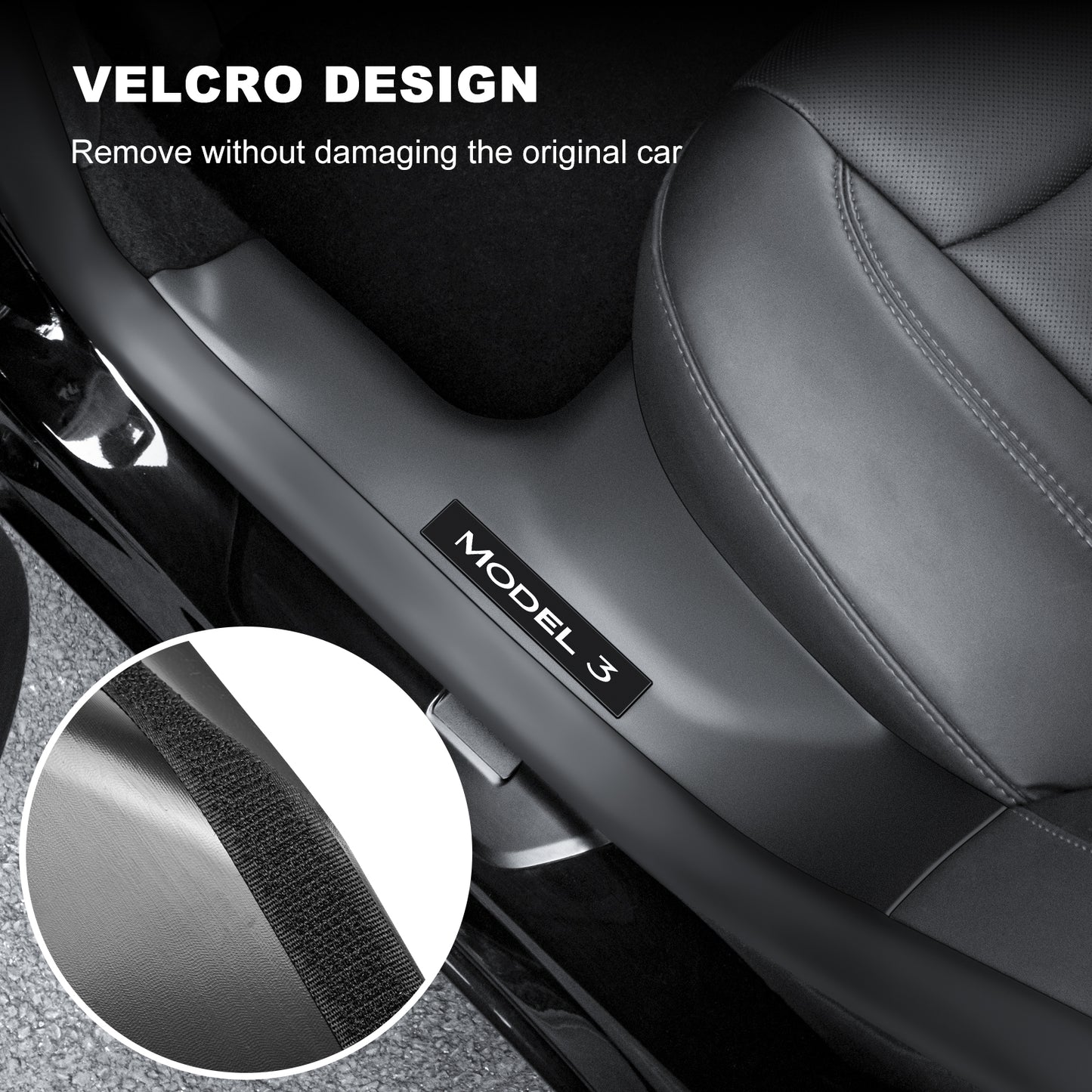Door Sill Protector for 2024-2025 Tesla Model 3 Highland