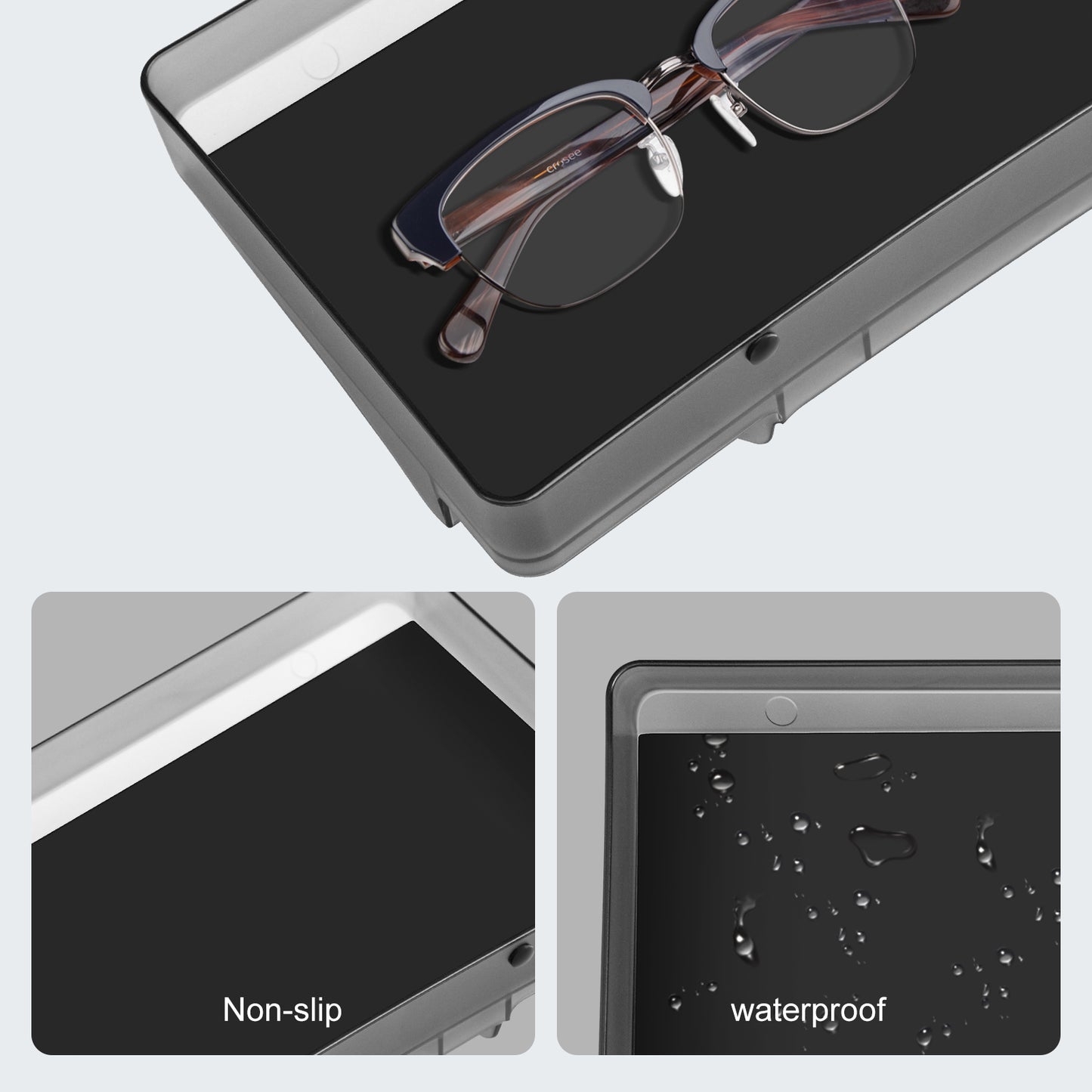 Upgrade Behind Screen Storage Box for 2017-2023 Tesla Model 3 and 2021-2025 Model Y Accessories