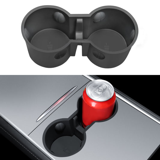 Cup Holder Insert for 2021-2023 Tesla Model 3 & Model Y Accessories