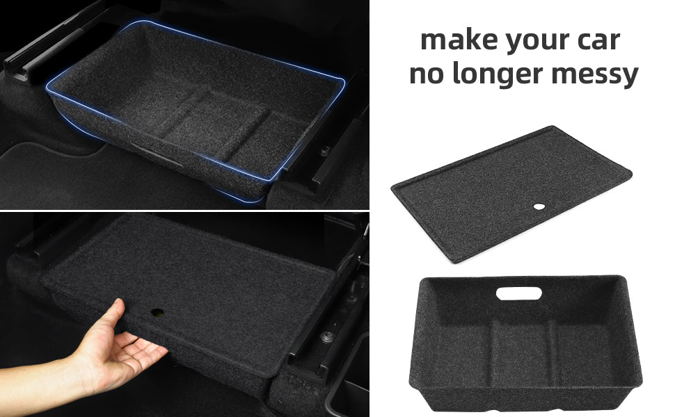 Under Seat Storage Organizer Box for Tesla Model Y