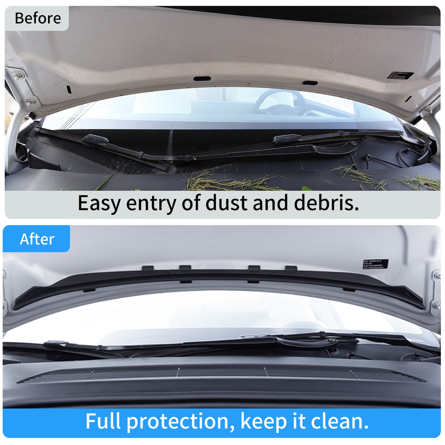Front Hood Weather Strip for Tesla Model Y Accessories 2021-2025