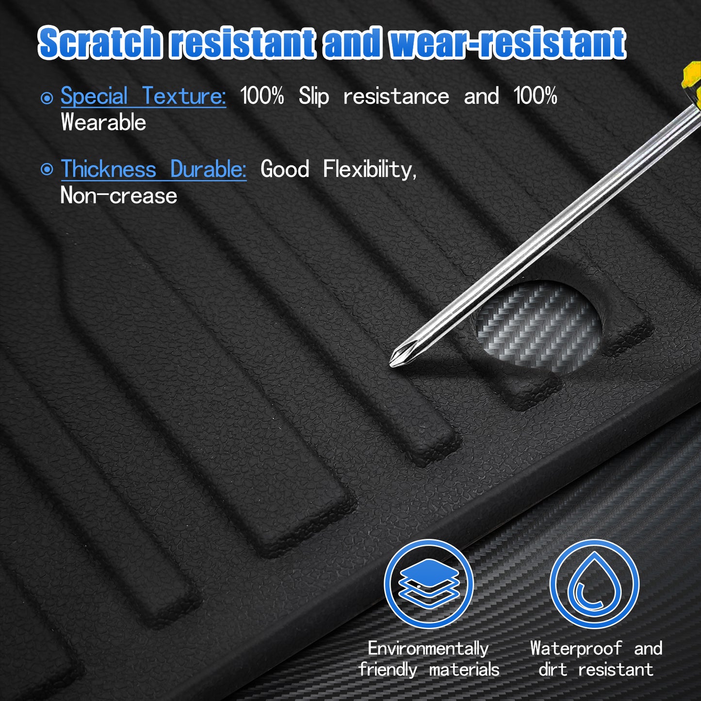 Trunk Tailgate Mat for 2021-2025 Tesla Model Y Accessories
