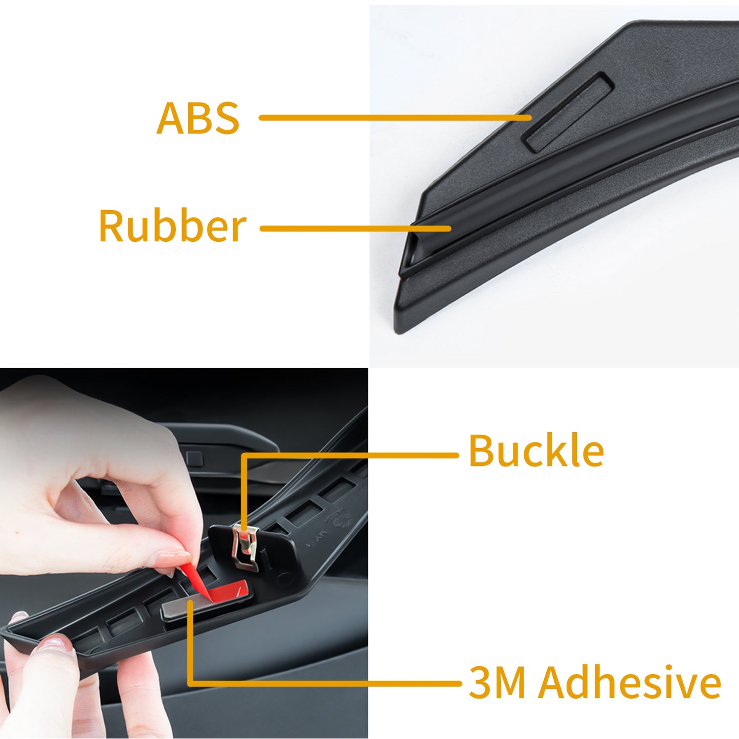 Front Hood Weather Strip for Tesla Model Y Accessories 2021-2025