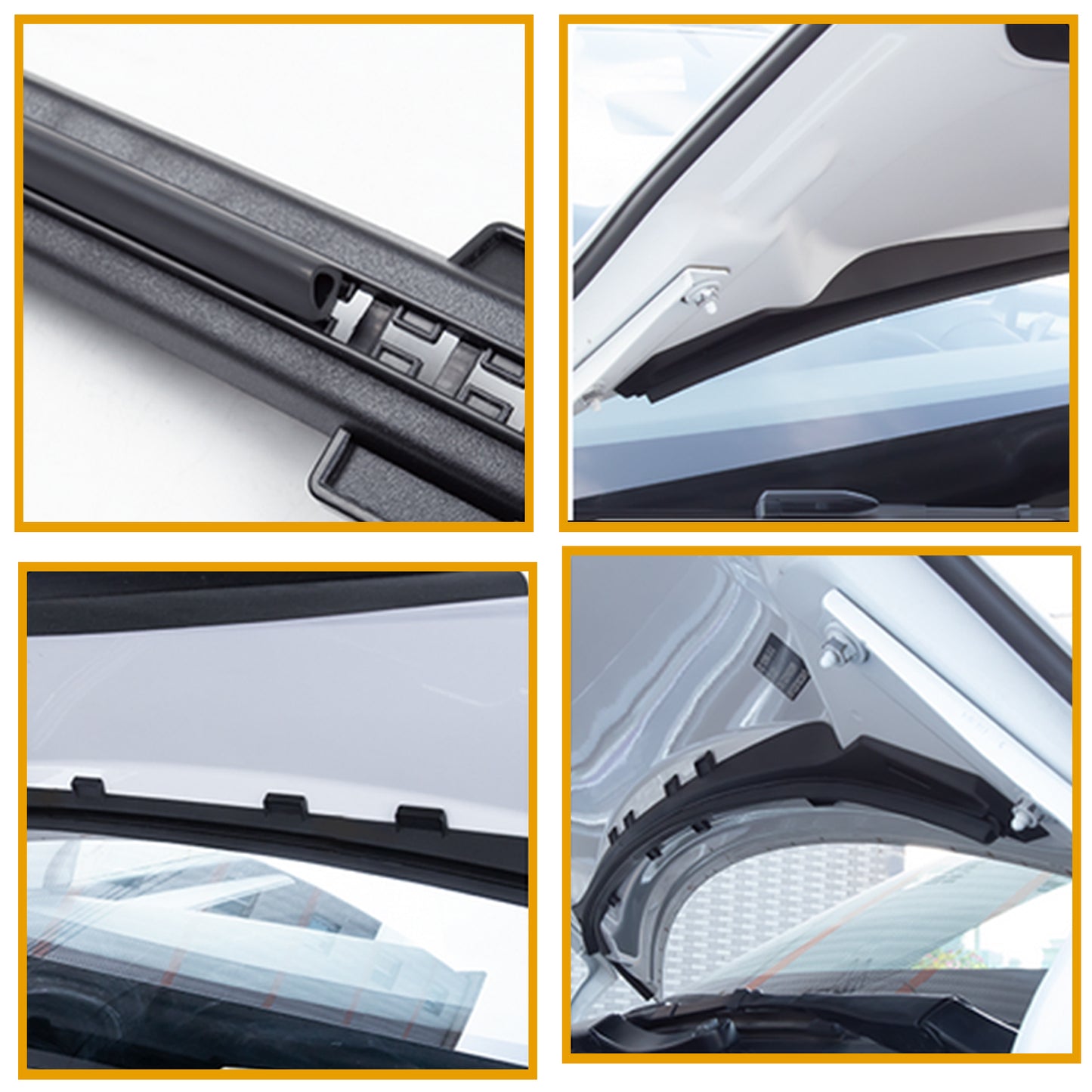 Front Hood Weather Strip for Tesla Model Y Accessories 2021-2025