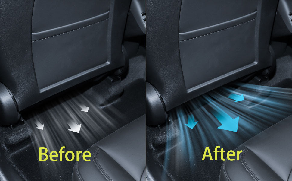 2PCS Under Seat Air Vent Cover for 2017-2023 Tesla Model 3 or 2021-2025 Model Y Accessories