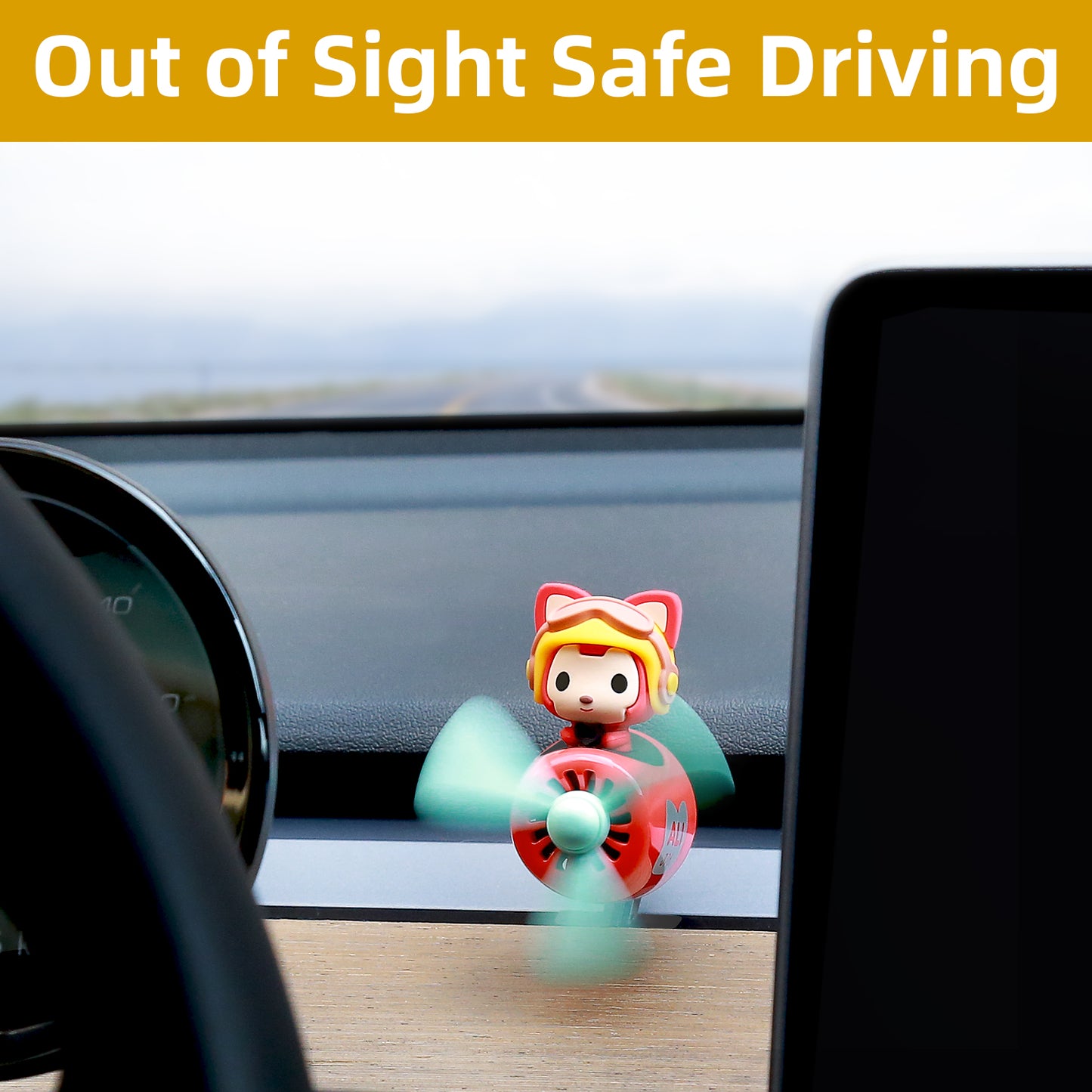 Cute Air Freshener for Tesla Model 3 Model Y