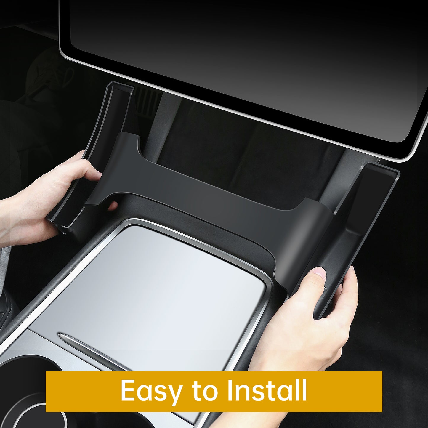 Center Console Side Organizer for 2017-2023 Tesla Model 3 and 2021-2025 Model Y Accessories