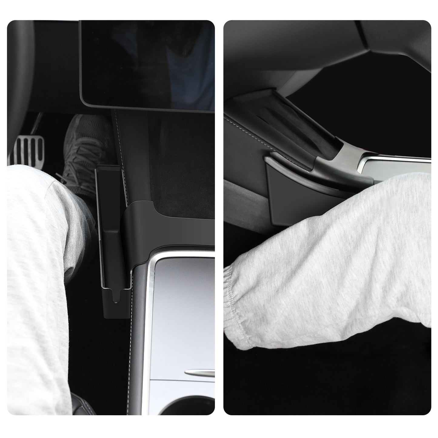 Center Console Side Organizer for 2017-2023 Tesla Model 3 and 2021-2025 Model Y Accessories