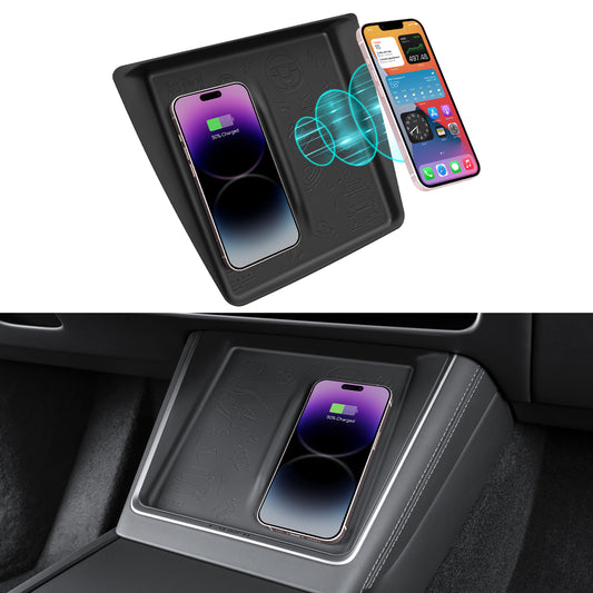 KUNIST Upgrade Silicone Mat for 2024-2025 Tesla Model 3 Highland and 2025-2026 New Model Y Juniper Accessories