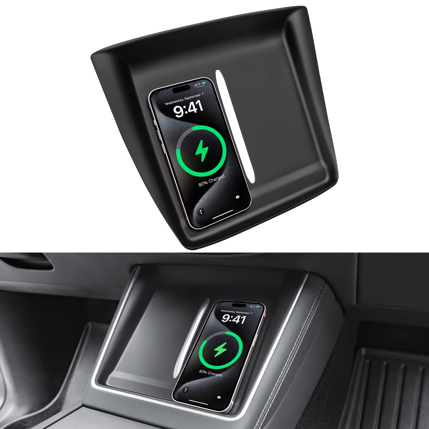 KUNIST Upgrade Silicone Mat for 2026 Tesla ModelYL  Accessories