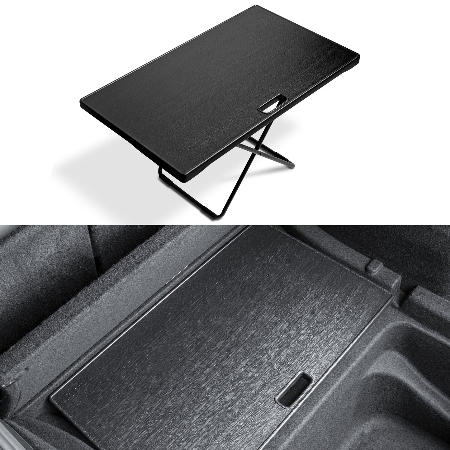 Camping Table Tray Trunk Table Picnic Table Laptop Desk Compatible with 2021-2024 Tesla Model Y Accessories