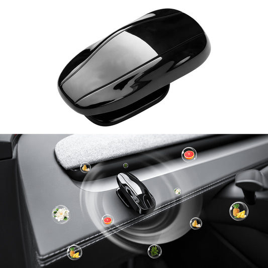 Car Air Freshener Ornament for Tesla Model Y/3/S/X Accessories 2017-2026,Funny Car Decors Spinner Air Fragrance Diffuser Set Includes 3 Sticks Light Aroma Type