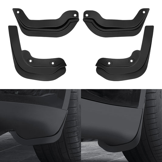 Upgraded Mud Flaps for 2020-2024 Tesla Model Y Accessories(Set of 4)