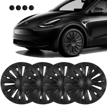 4PCS 19-inch Tesla Wheel Cover Compatible with Model Y 2021-2023 Accessories