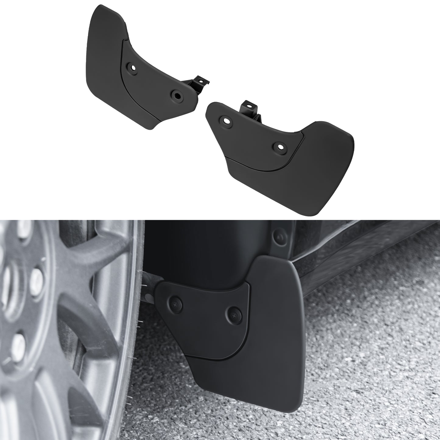 2PCS Upgraded Front Mud Flap for 2024 Tesla Model 3 Highland 5 Seater Accessories