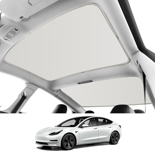 Upgraded 2PCS Roof Sunshade for Tesla Model 3 or Model Y Accessories
