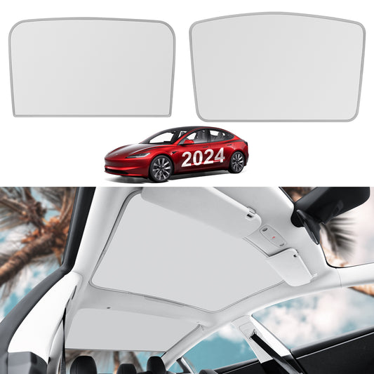 Roof Sunshades for New 2024-2025 Tesla Model 3 Accessories