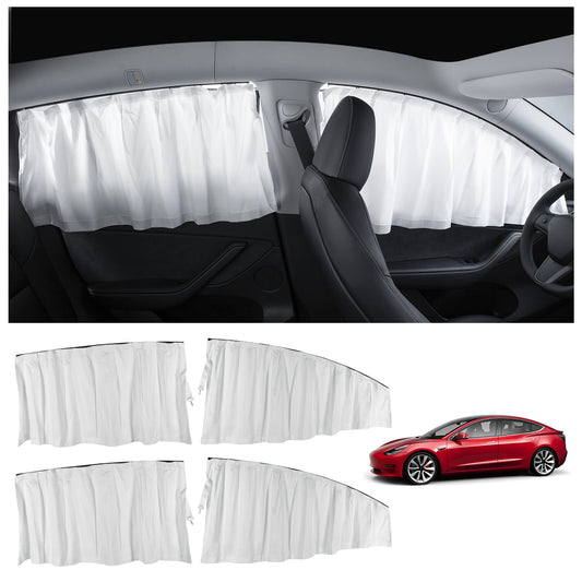 Car Side Window Sun Shade for Tesla Model 3 or Tesla Model Y