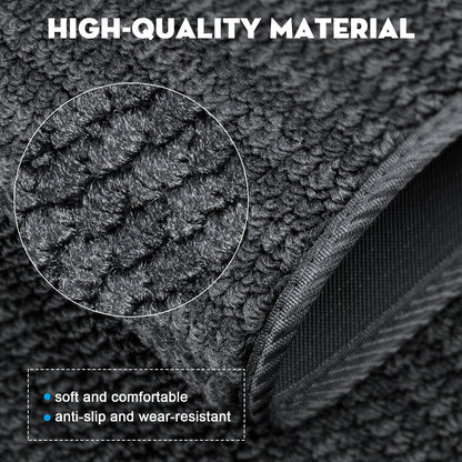 KUNIST 6PCS Carpet Floor Mats for Tesla Model Y Juniper 2025-2026  All Weather Floor Liners Full Set Front and Second Row