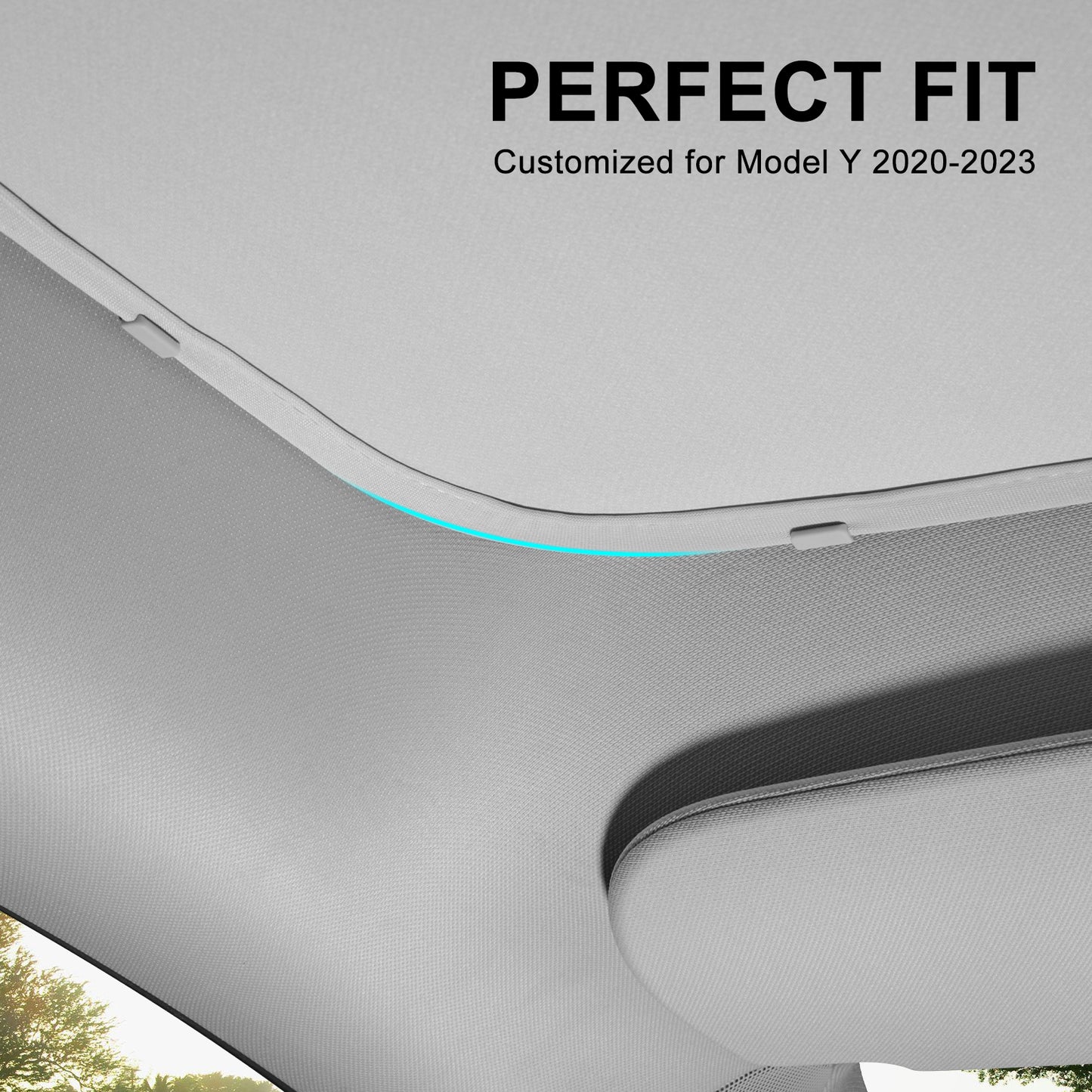 Sunshade Snap for Tesla Model Y Accessories