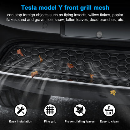 Grille Mesh Inserts for Tesla Model Y 2021-2024 Accessories