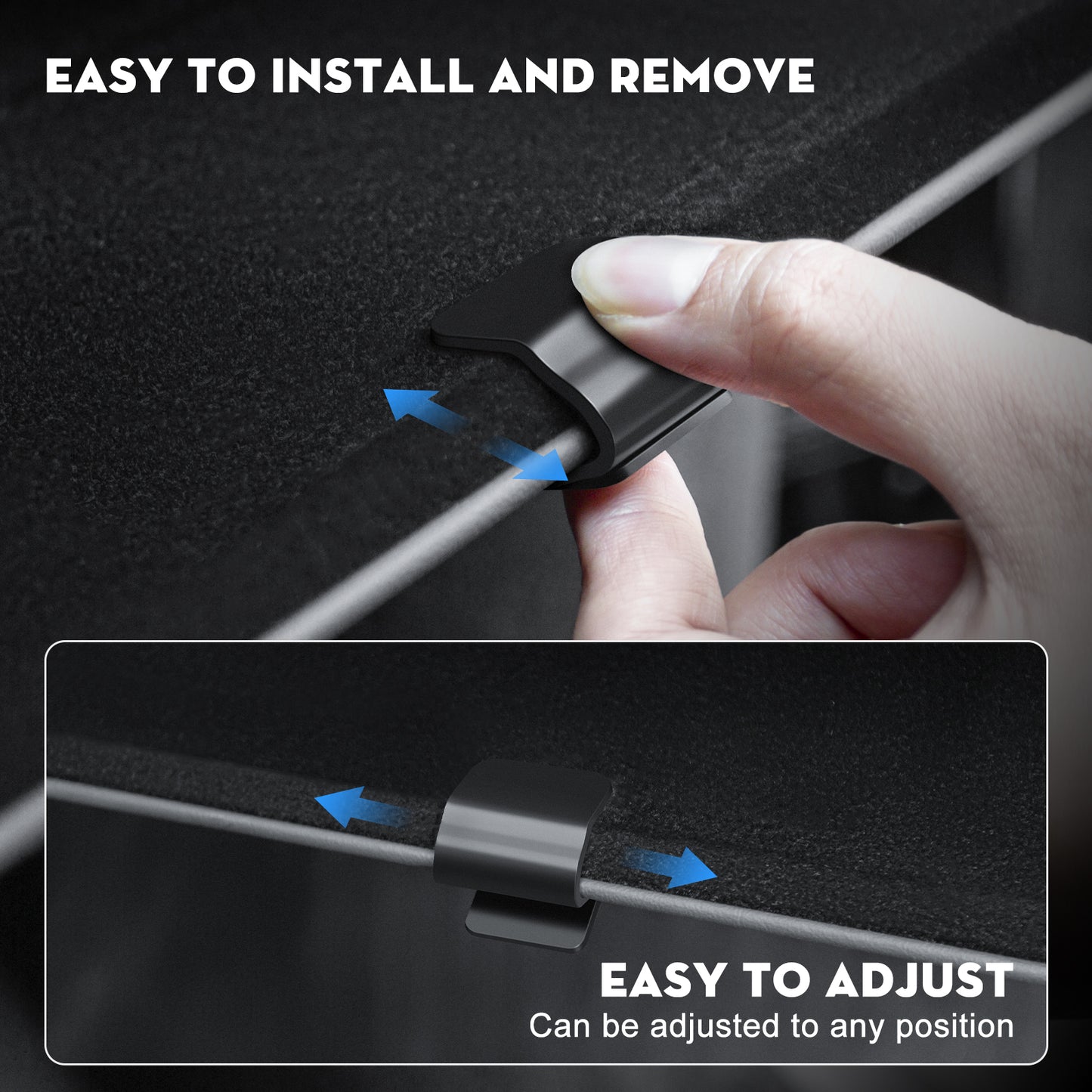Glove Box Hook for 2024-2026 New Tesla Model 3 Highland and 2025-2026 New Model Y Juniper Interior Accessories