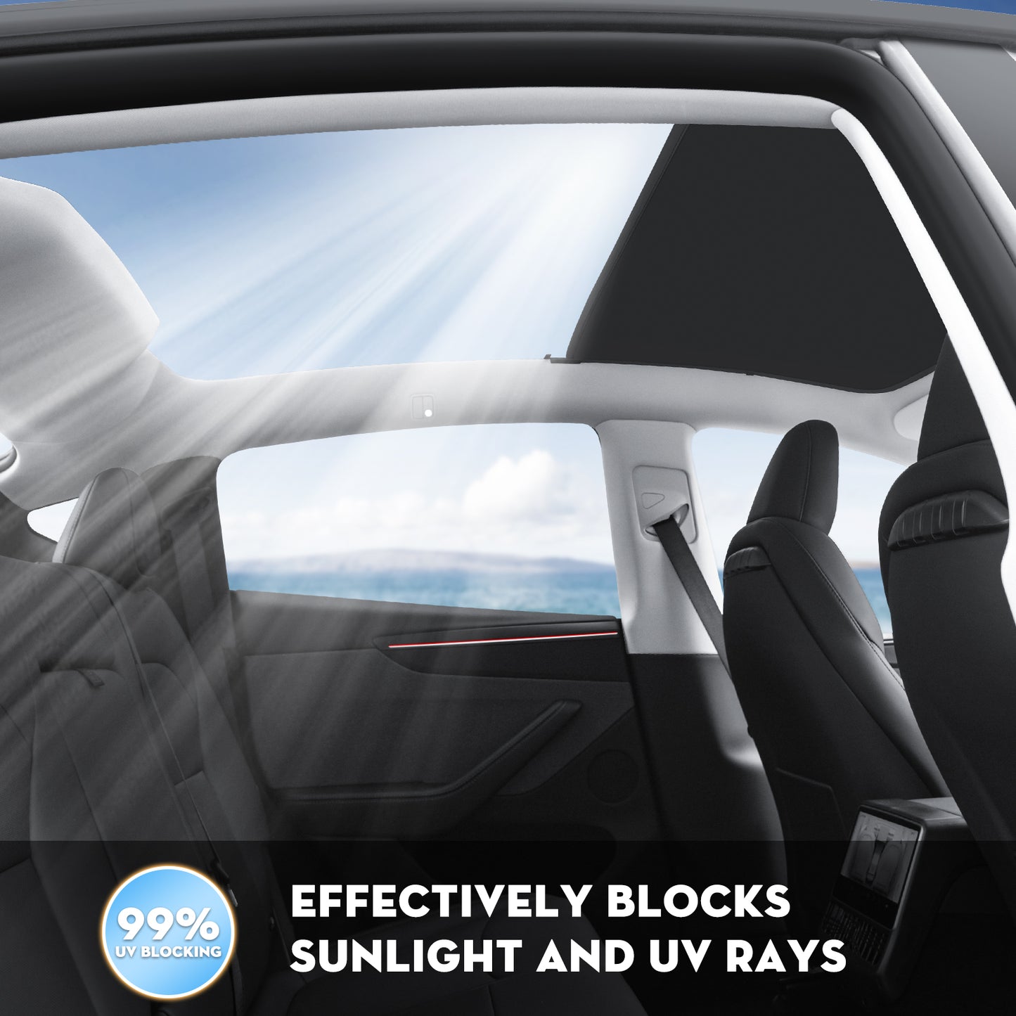 Roof Sunshades for 2025-2026 Tesla New Model Y Juniper Accessories