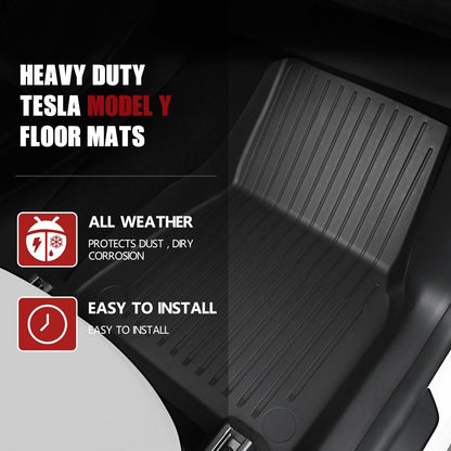 All-Weather TPE Floor Liner Compatible for Tesla Model 3 2021-2023