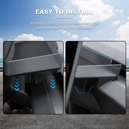 Upgrade Behind Screen Storage Box for 2024-2025 Tesla Model 3 Highland Accessories